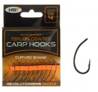 NGT Hky Teflon Hooks Curved Shank